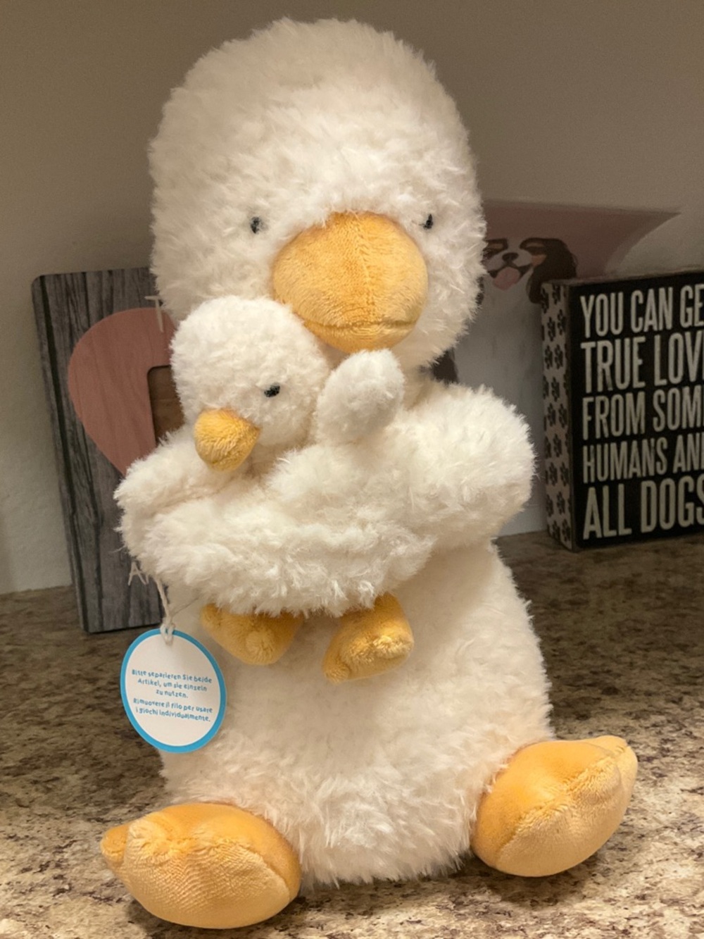 Jellycat Huddles Duck, new condition